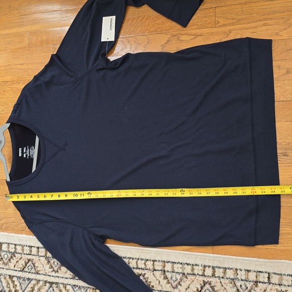 SONOMA MEN'S BIG & TALL SOFT CREWNECK BLUE SHIRT SIZE XXL TALL - Picture 9 of 13